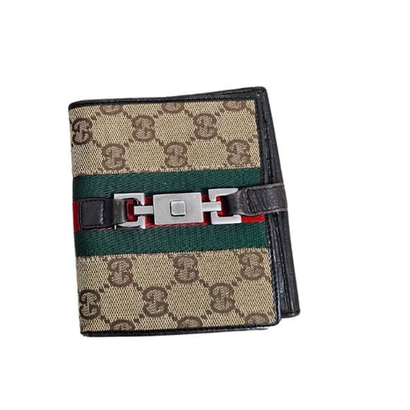 GUCCI LEATHER WALLET - Picture 1 of 5
